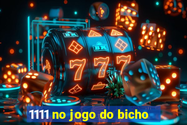 1111 no jogo do bicho